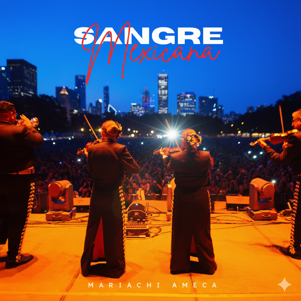 Sangre Mexicana by Mariachi Ameca album artwork